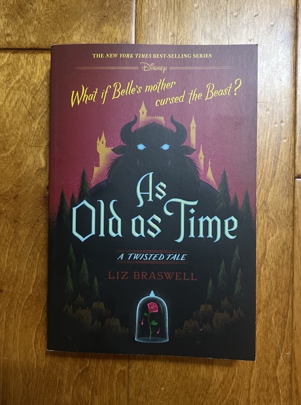 As Old as Time Liz Braswell A Twisted Tale Disney Paperback Book Beauty & Beast